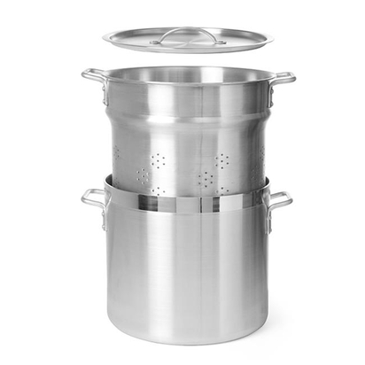 Garnek do gotowania pierogów, makaronu - Profi Line z wkładem i  pokrywką 33,5 l; śr. 355 x 405 h