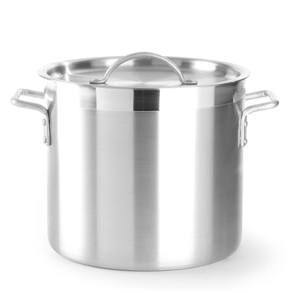Garnek wysoki aluminiowy Profi Line z pokrywką 19 l; śr. 300 x 280 h