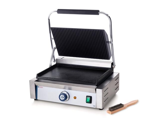 Grill kontaktowy PANINI - ryflowano-gładki 
