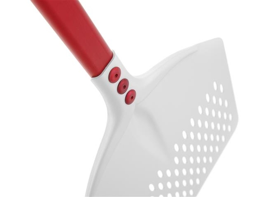Łopata do pizzy kwadratowa perforowana 450x450x1500 mm