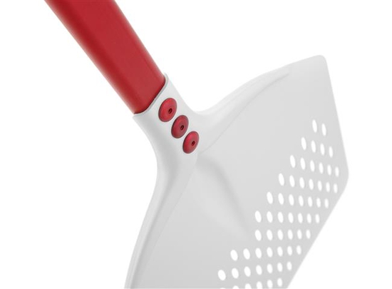 Łopata do pizzy kwadratowa perforowana 330x330x1500 mm