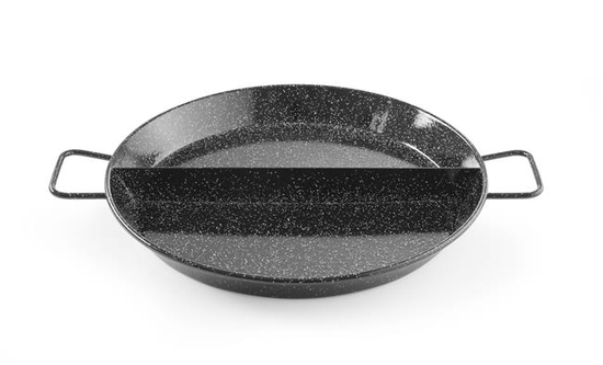 Patelnia paella dzielona na dwie części śr. 420 mm 