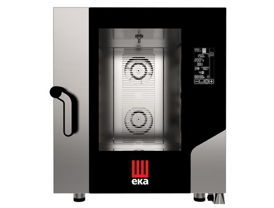 Piec konwekcyjno-parowy Millennial Black Mask Gastro 7× GN 1/1, elektryczny, Tecnoeka, 400V/10400W, 730x849x(H)850mm 