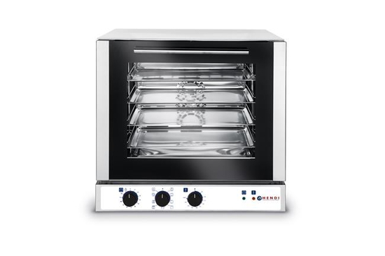 Piec konwekcyjny multifunkcyjny 4x 429x345mm - elektryczny, sterowanie manualne 