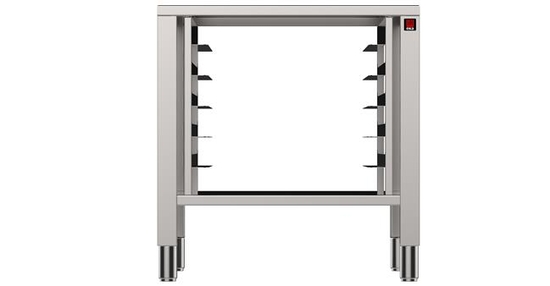 Podstawa pod piec, prowadnice na tace 5x600x400 mm, o wym. 850x787x770 mm 