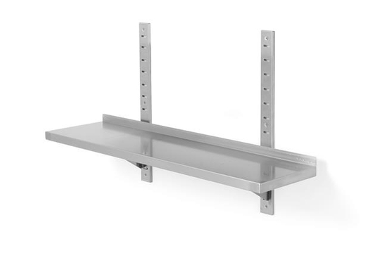 Półka wisząca przestawna pojedyncza z dwiema konsolami, o wym. 600x300x600 mm 