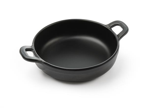 Rondelek czarny Little Chef mini - okrągły 