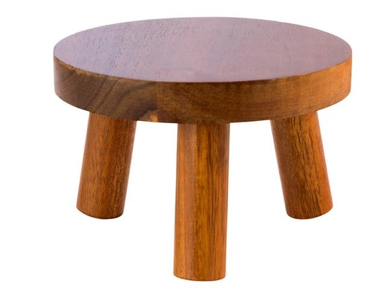 Stand bufetowy- drewno akacjowe 150x(H)100 mm 