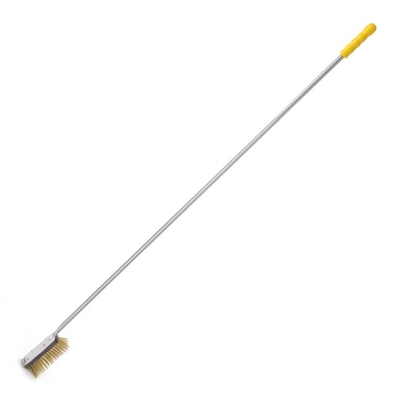 Szczotka do pieca do pizzy z mosiężnym włosiem - pionowa  170x55x(H)1700