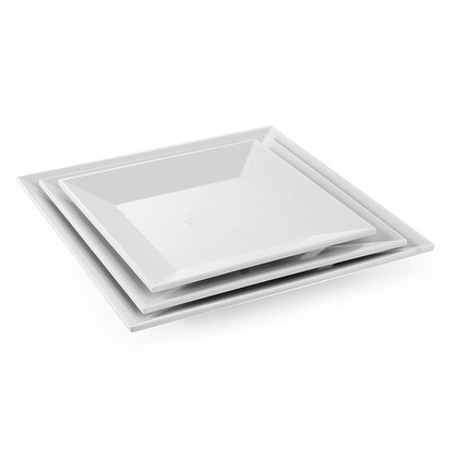 Talerz kwadratowy z melaminy 355x355 mm