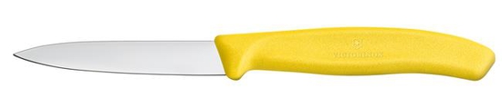 Victorinox Swiss Classic Nóż do jarzyn, gładki, 8 cm, żółty 