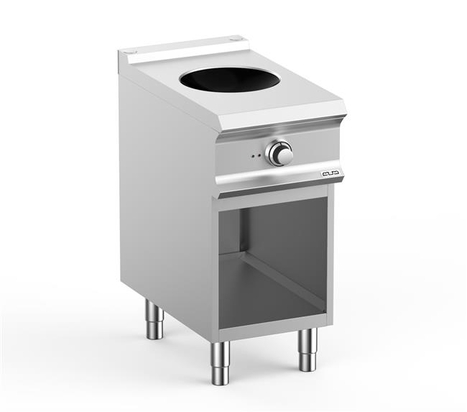 Kuchnia indukcyjna na podstawie z 1 stanowiskiem grzewczym typu WOK, linia DominaPro 700 