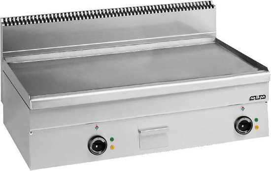 Płyta grillowa stołowa,gładka chromowana - elektryczna MBM600 