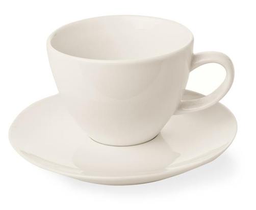 Filiżanka elegancka ze spodkiem Crema 230ml