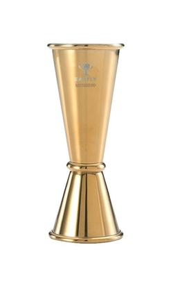 Miarka barmańska 25x50 ml złoty  