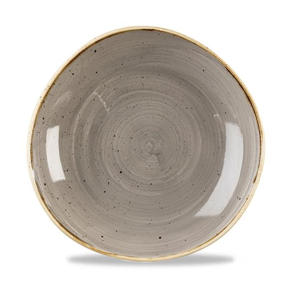 Miska o organicznym kształcie Peppercorn Grey 