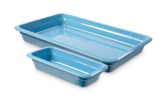 Pojemnik porcelanowy niebieski GN2/3