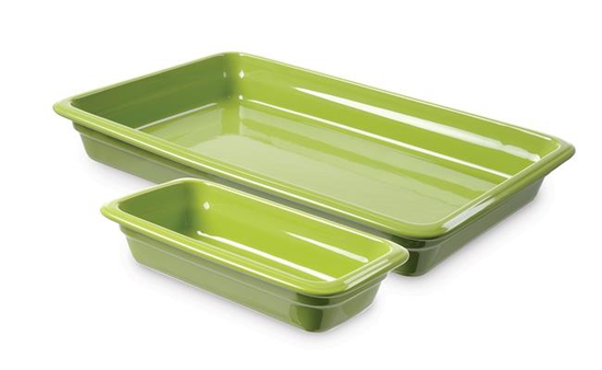 Pojemnik porcelanowy zielony GN2/3