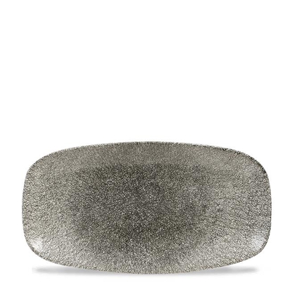 Półmisek Raku Quartz Black 269x127mm