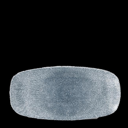 Półmisek Raku Topaz Blue 269x127mm
