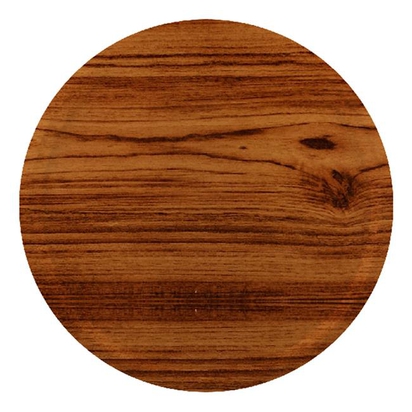 Taca laminowana teak antypoślizgowa okrągła 360mm