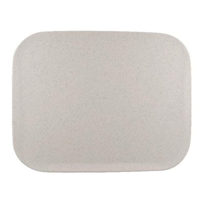 Taca poliestrowa szara z płaskim rantem 430x330mm
