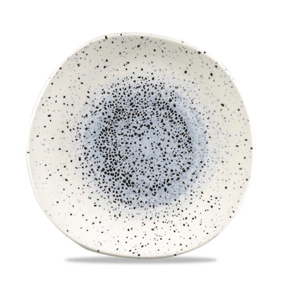 Talerz płytki o organicznym kształcie Mineral Blue 264mm