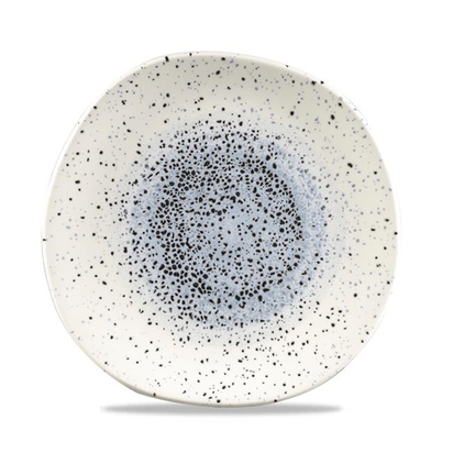 Talerz płytki o organicznym kształcie Mineral Blue 210mm