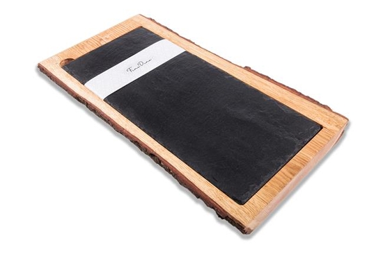 Talerz prostokątny Wood&Slate 250X500mm