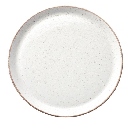 Talerz płaski 320 mm beżowy - zestaw 6 sztuk 
