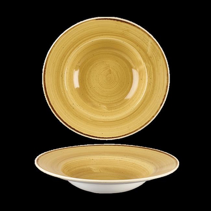 Talerz głęboki Stonecast Mustard Seed Yellow  240 mm