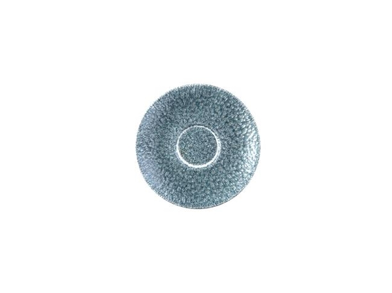Spodek Raku Topaz Blue 156mm