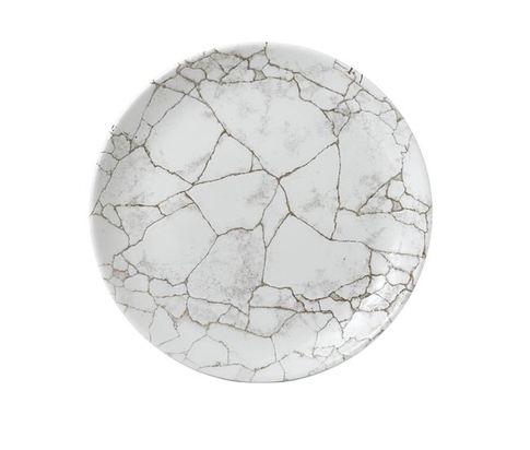 Talerz płytki Studio Prints Kintsugi Agate Grey 217mm