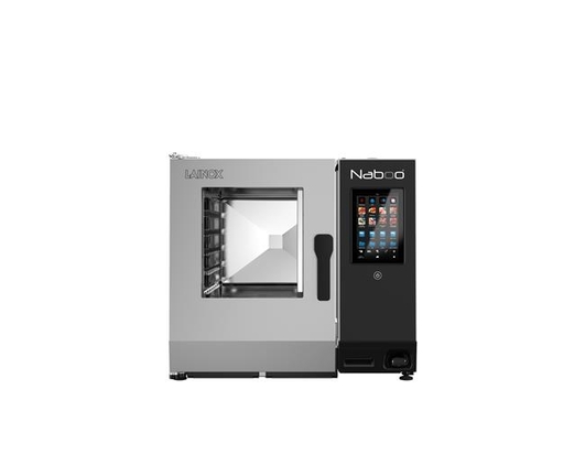 Piec konwekcyjno-parowy Lainox Naboo Boosted, 6x GN1/1 z bezpośrednim natryskiem i systemem myjącym NAG061B