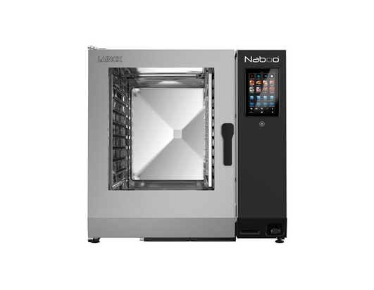 Piec konwekcyjno-parowy Lainox Naboo Boosted, 10x GN 2/1 lub 20x GN 1/1 z bezpośrednim natryskiem i systemem myjącym NAE102B