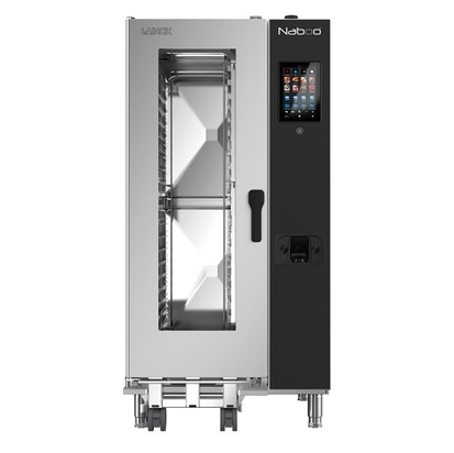 Piec konwekcyjno-parowy Lainox Naboo Boosted, 20x GN 1/1 z bojlerem i systemem myjącym NAE201BS