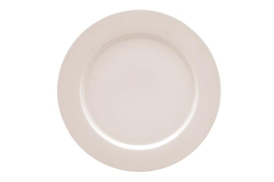 Talerz płytki z płaskim rantem Dove 240 mm