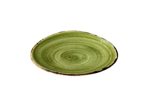 Talerz trójkątny Jersey Green 270mm