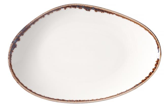 Talerz o organicznym kształcie Vanilla 350x210