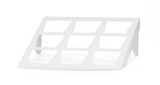 Ekspozytor bufetowy na 9 misek  Skiatos White white