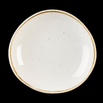  Miska o organicznym kształcie Stonecast Barley White  253mm 