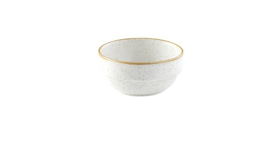  Miska sztaplowana Stonecast Barley White  360