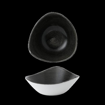  Miska trójkątna Stonecast Patina Iron Black  370ml