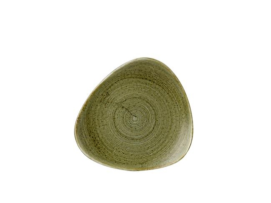  Talerz trójkątny Stonecast Plume Green  229mm