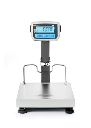 Waga platformowa LCD ze składanym wysięgnikiem i z legalizacją, seria EKO+, 60 kg 