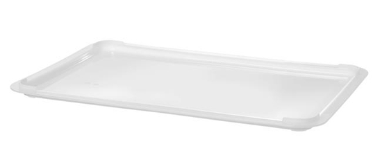 Pokrywa na pojemnik 600x400 mm do ciasta do pizzy z polietylenu 