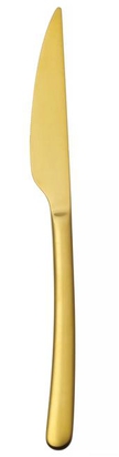 Nóż stołowy Amarone Gold 