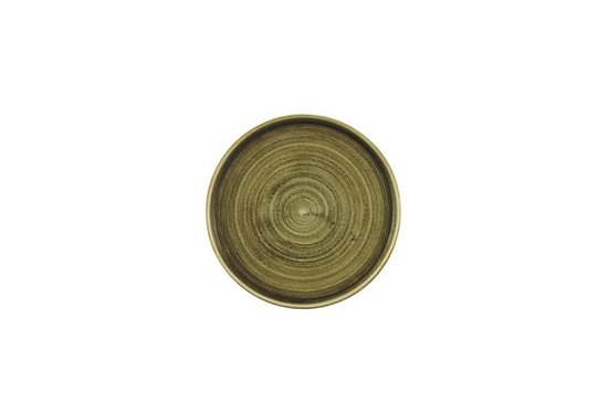 Talerz z wysokim rantem Plume Green 210 mm