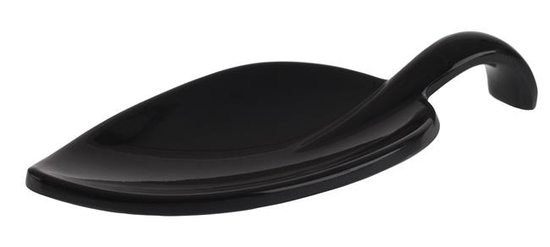 Łyżka przystawkowa z melaminy czarna 100x45 mm 
