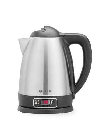 Czajnik elektryczny bezprzewodowy z regulacją temperatury, HENDI, 1,8L, 230V/1800W, 221x164x(H)249mm 